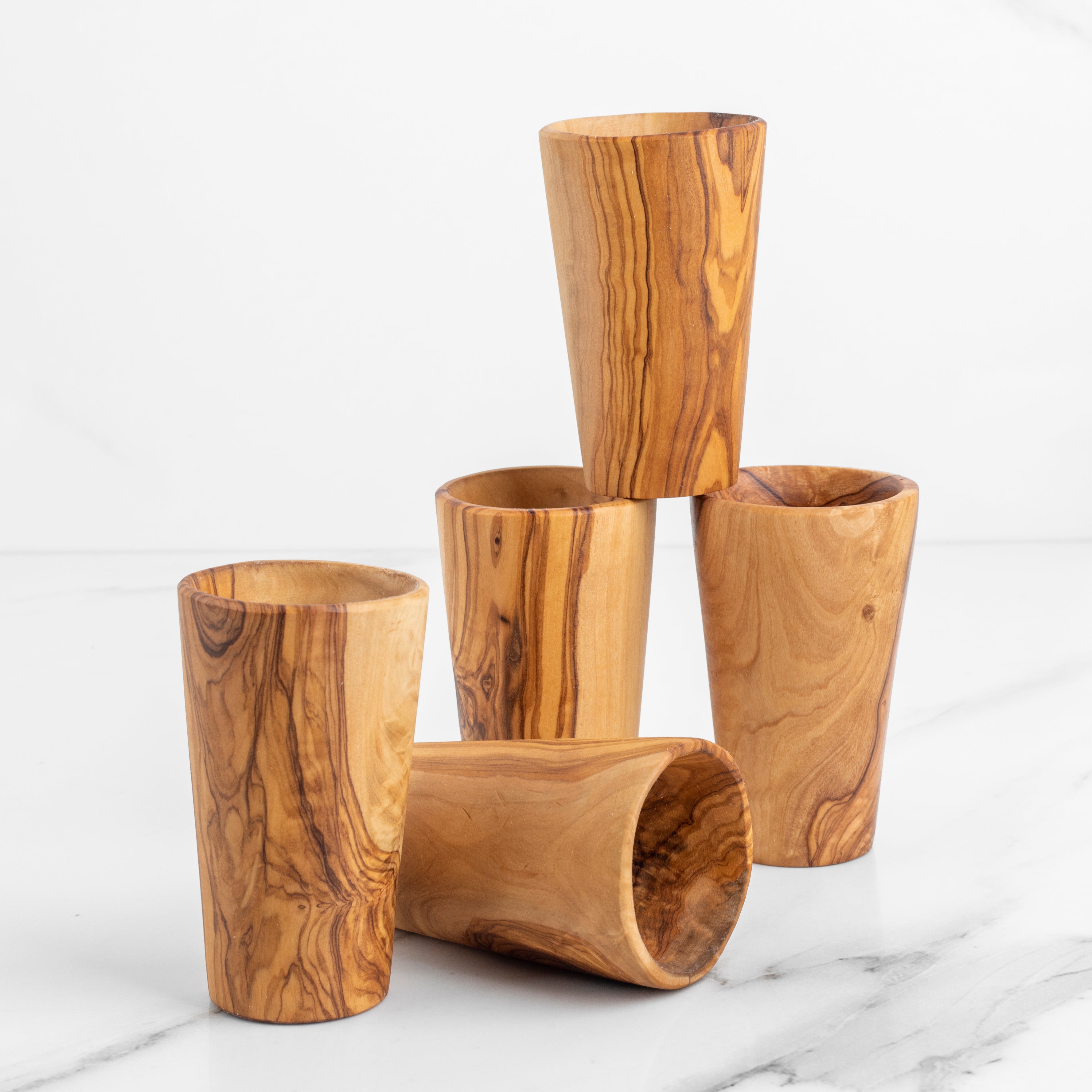 Handcrafted Olive Wood Drinking Cup